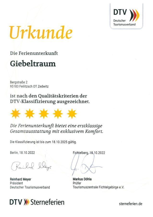Chalet-Ferienwohnung Giebeltraum, 115 Qm, Wellness/Fitness/Sauna - Bergroedelhof Feilitzsch Экстерьер фото