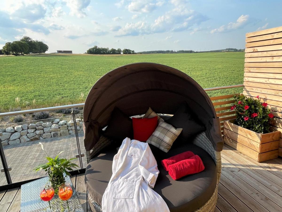 Chalet-Ferienwohnung Giebeltraum, 115 Qm, Wellness/Fitness/Sauna - Bergroedelhof Feilitzsch Экстерьер фото
